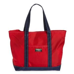 L.L.Bean Everyday Lightweight Tote Bag in Red
